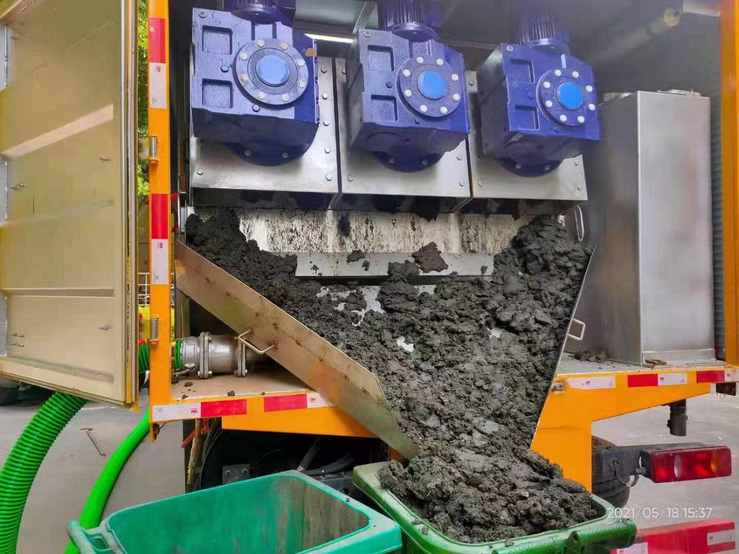 建水化粪池清掏城市维护站-泥浆净化干湿分离处理